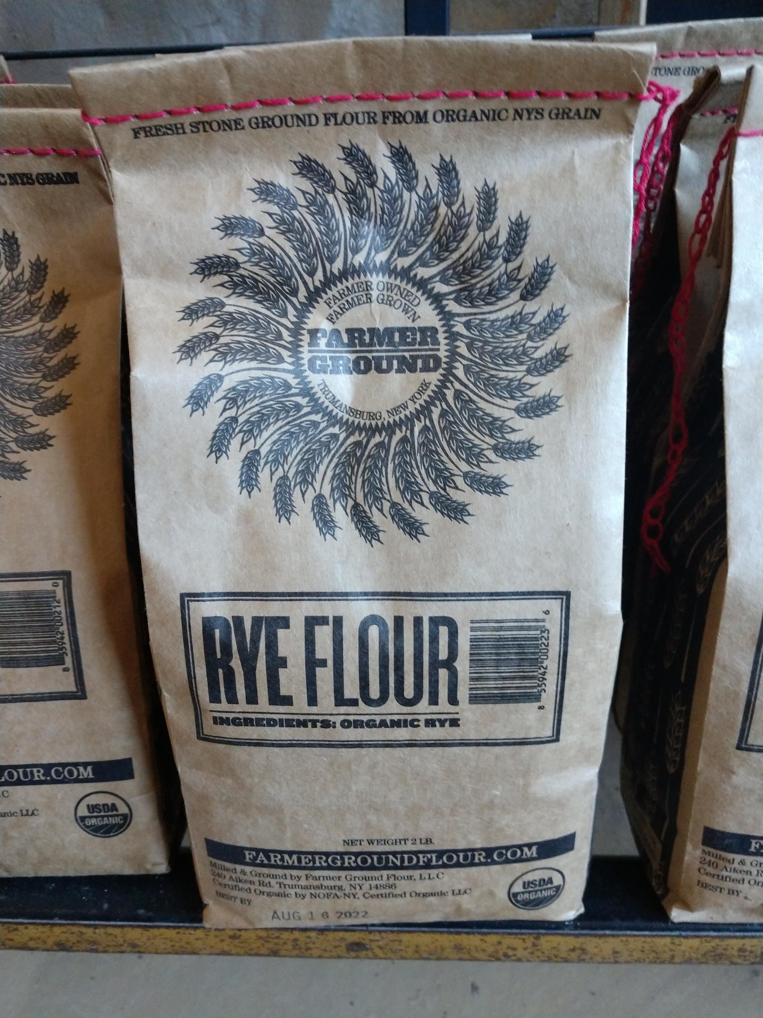 Whole Rye Flour from Farmer Ground Bobolink LLC